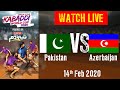 Kabaddi World Cup 2020 Live - Pakistan vs Azerbaijan - 14 Feb - Match 15 | BSports