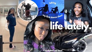 Weekly Vlog Finally Taking My First Dance Cl New Car Is Back, New Gym, Updated Car Tour