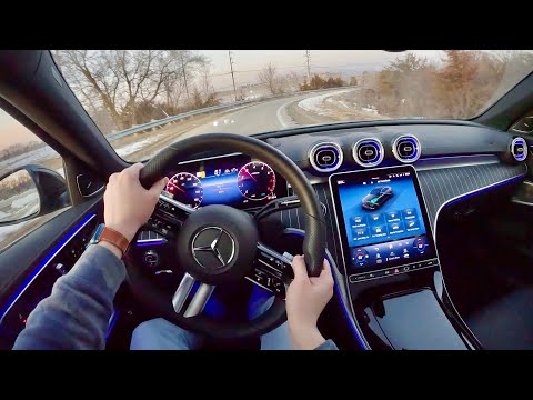 2022 Mercedes-Benz C300 4MATIC Sedan - POV Review