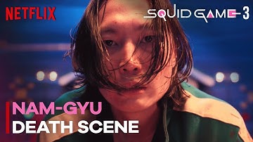 SQUID GAME 3 - Nam-Gyu Death Scene | Netflix