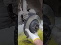 Toyota camry front brake service install new brake pads and rotor #automotive #diy #mechanic #garage