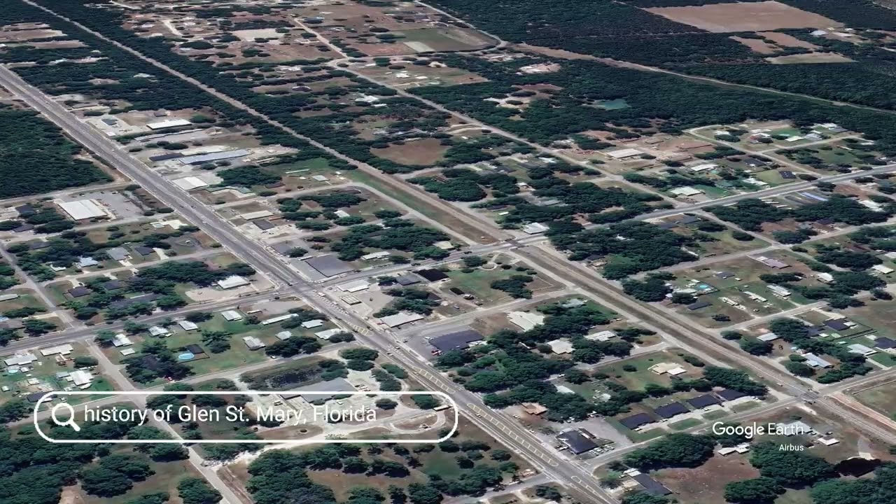 The history of Glen St. Mary, Florida