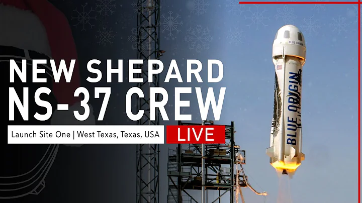 Blue Origin NS-37 Crew Launch from West Texas