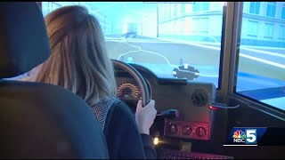 Winooski brings in driving simulation, challenges city employees with distractions screenshot 2