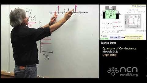 nanoHUB-U Fundamentals of Nanoelectronics II: M3.2 Quantum of Conductance - Dephasing