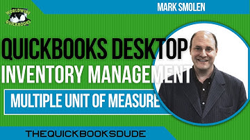 QuickBooks Inventory Multiple Units Of Measure