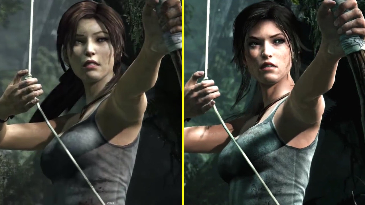 Tomb Raider Ps3 Vs Ps4 Definitive Edition Graphics Comparison Youtube