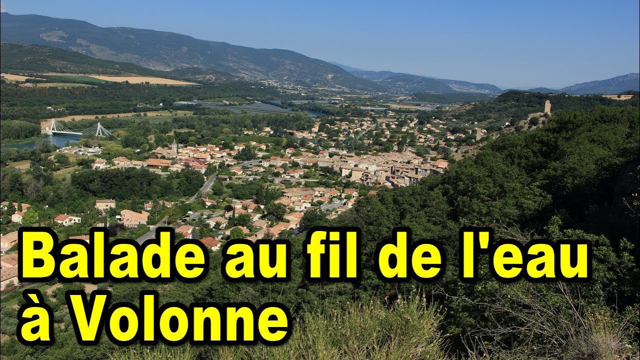 Balade au fil de l'eau à Volonne - ProvenceTV