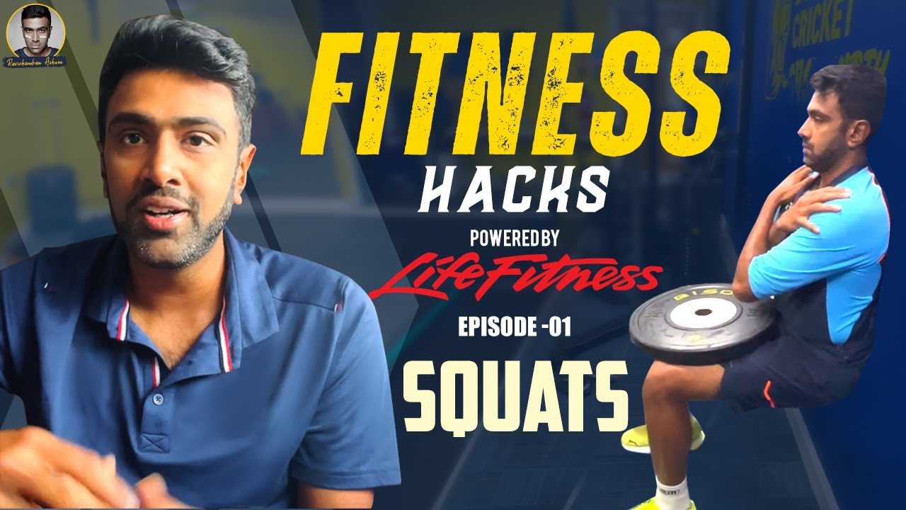 Fitness Hacks Episode 1 Squats R Ashwin Sport Fitness Workout Youtube