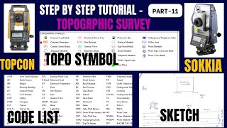 Topographic survey by topcon and sokkia total station screenshot 4