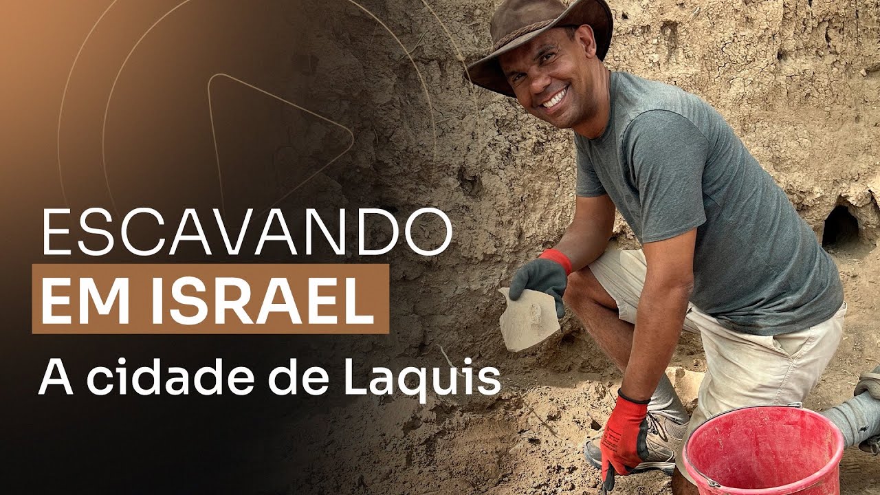 Arqueologia na prática #RodrigoSilva #Israel #Laquis