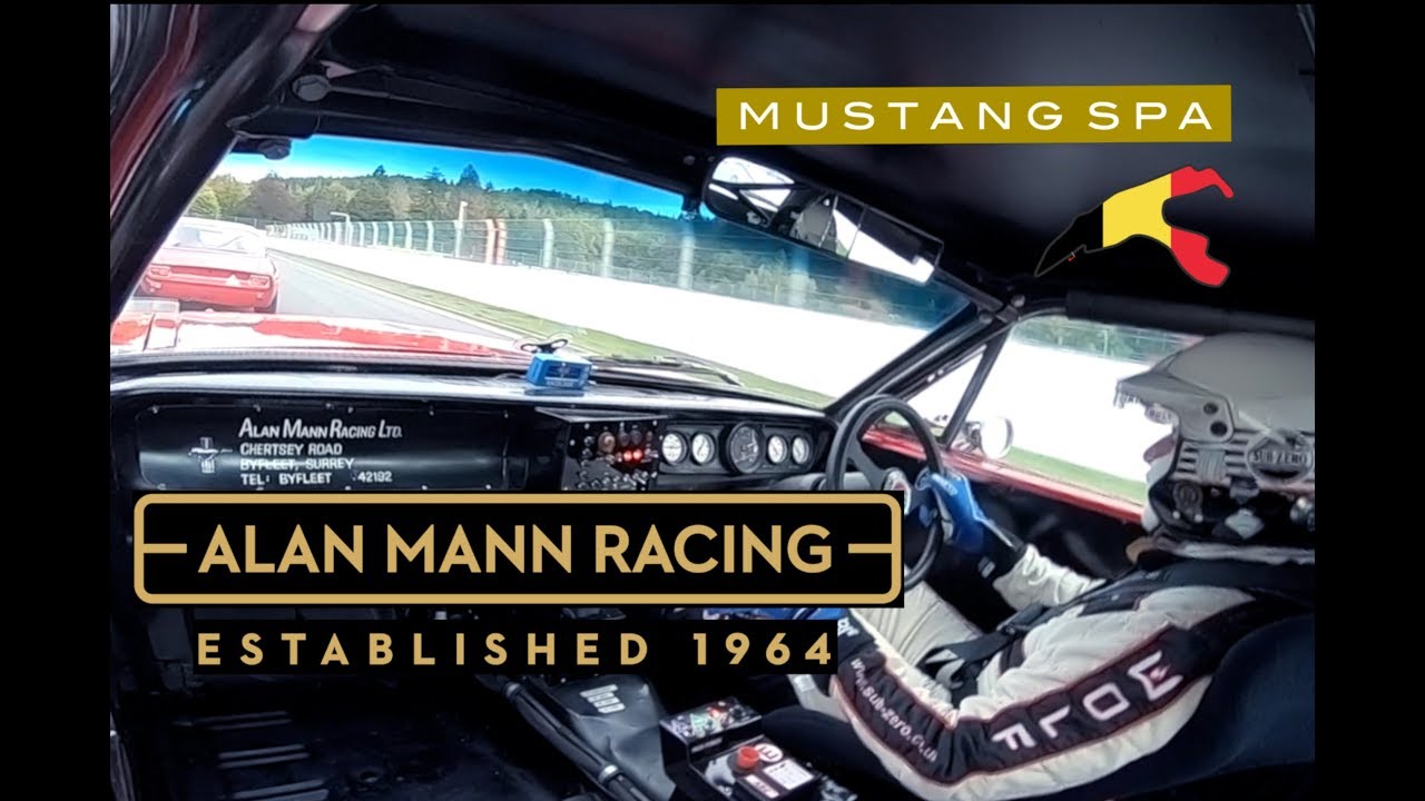 Craig Davies, Spa Classic Allan Mann Mustang in The Master's Pre 66 Touring Car 1 hour