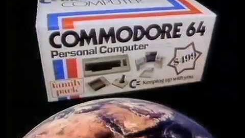 Commodore 64 reclame - Computer Historisch Museum