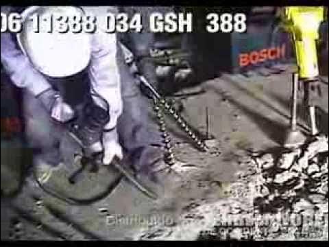Bosch GSH 388 Demolition Hammer - - YouTube