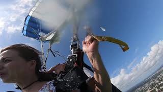 Skydiving puking 🤮