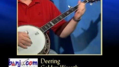 Banjo.com video: demo of a new Deering Golden Wreath 5-String Banjo