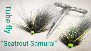 Seatrout Samurai "Green Butt" Tube fly for fishing in low light and in the dark! screenshot 2