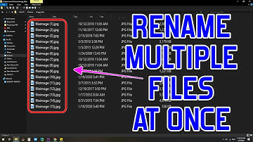 RENAME MULTIPLE FILES AT ONCE | 1-MINUTE TIPS | WINDOWS 10 TIPS & TRICS