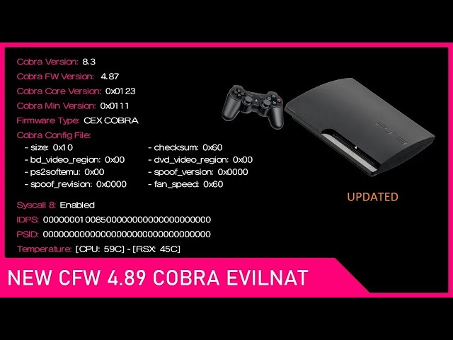 New PS3 4.90 Exploit Now Released! Evilnat Cobra 8.4 