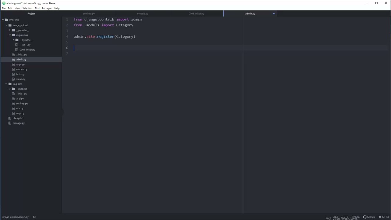 Image Upload - Django - 3 - Models - Categories #webdevpro - YouTube
