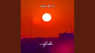 Solo De Ti