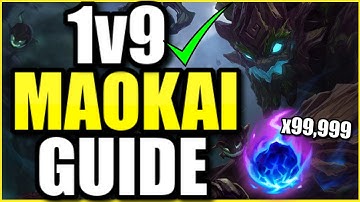 HOW TO MAOKAI SUPPORT 1V9 FOR BEGINNERS IN SEASON 11 | League of Legends