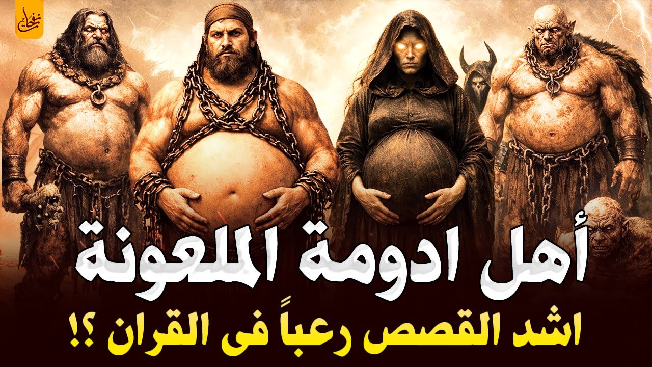 قصص القران من هم اهل ادومة الملعونه وما قصتهم؟وكيف لعنهم الله؟ولماذا رفعهم جبريل الى السماء السابعة؟