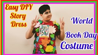 Last minute world book day costume | Diy story fancy dress| easy garden character dressup