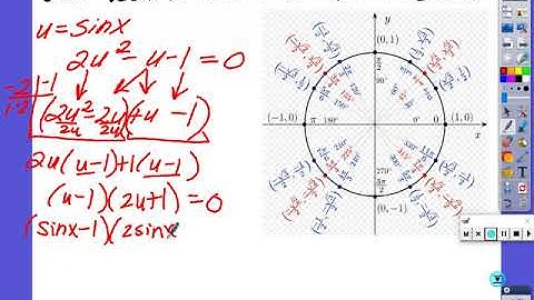 7-3 Solving Advanced Trig Equations