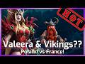 Valeera AND Vikings Poland vs France Nations Cup Heroes 