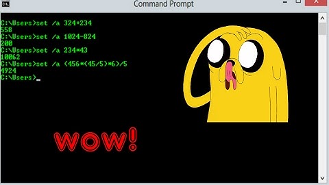 How to make calculator using notepad