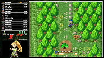Secret of Mana randomizer run, v0.99994