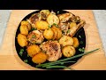 Идеальный Ужин. Запечённая Курица с Картошкой | ВЫСОКАЯ net КУХНЯ