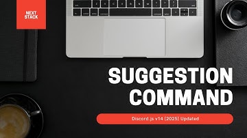 [NEW] How to Build a Basic Suggestions Command in discord.js v14 | JavaScript Tutorial (2025)