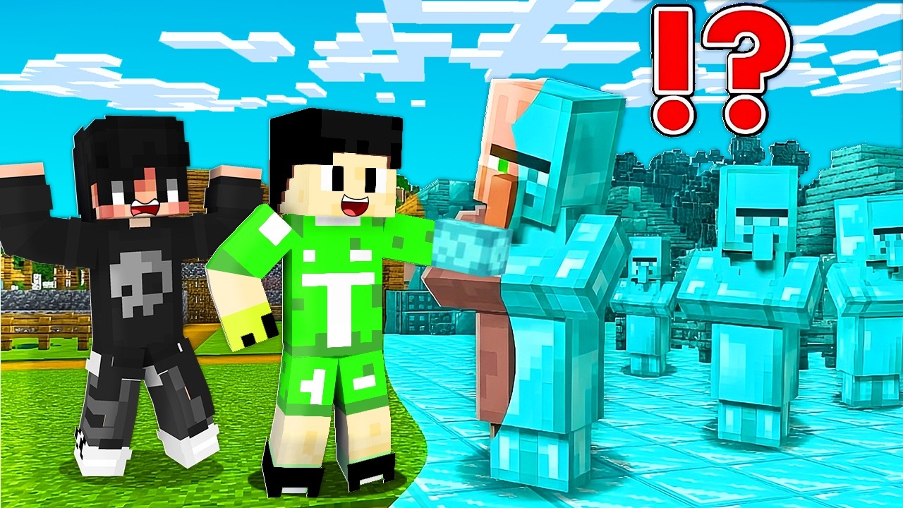 ماين كرافت ولكن اي شيء تلمسه يتحول الى دايموند !!