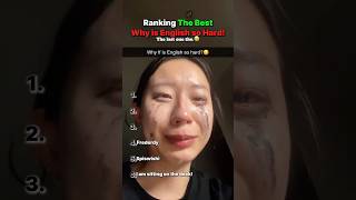 Ranking THE BEST "Why is English so hard."😭