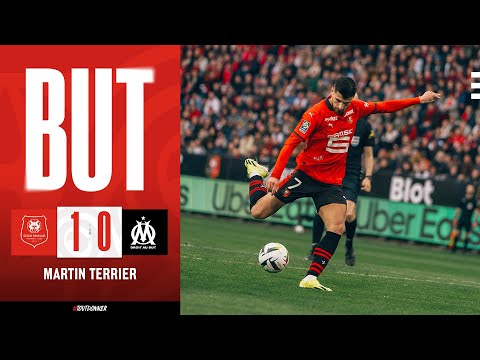 👟💥 Saison 23/24 - J26 | Le but de Martin Terrier contre Marseille