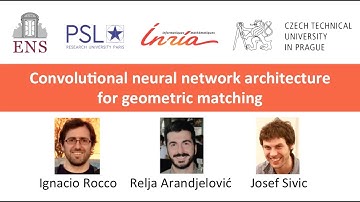 CNN architecture for geometric matching -  CVPR