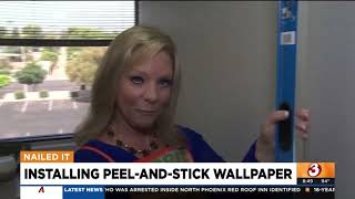 How To Install Peel-And-Stick Wallpaper - Home Depot Debbie 7/17/2022