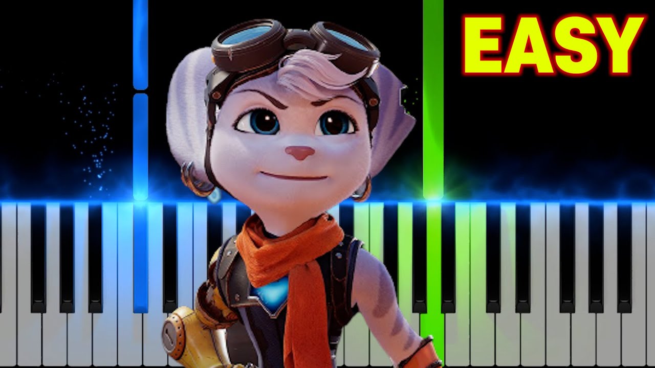 Ratchet Clank Rift Apart Ode To Nefarious EASY Piano Tutorial ratchet-clank-rift-apart-ode-to-nefarious-easy-piano-tutorial