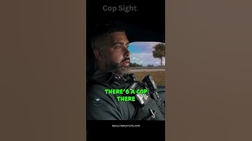 Cop vs. Waze: The Ultimate Hide-and-Seek Showdown! 🚔😂 #shorts #luisfonsi #cops