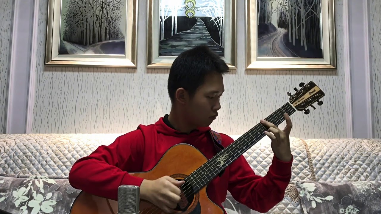 Funny Funk-Solo Acoustic Guitar -Original by Jaco Liu 刘嘉卓