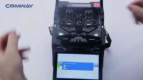 How to do the maintenance for COMWAY fusion splicer?
