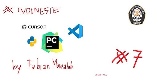 #7 Algoritma & Pemrograman dengan Python SETUP