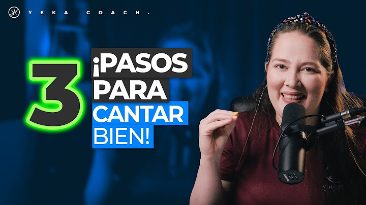 CÓMO CANTAR BIEN EN 3 PASOS | APRENDE ESTOS 3 TRUCOS PARA CANTAR MEJOR RÁPIDO | YEKA COACH