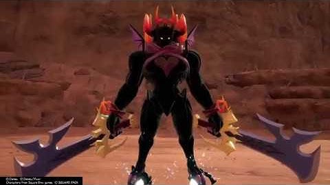 Kingdom Hearts 3 Dark Inferno (Element Form) (No Damage) (Critical)