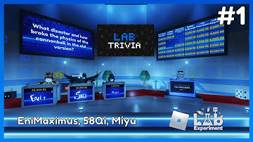 Roblox: Lab Experiment - Lab Trivia Ep. 1