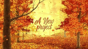 ae project file Autumn Woods Titles 25-Video World ||After Effects Project  Download