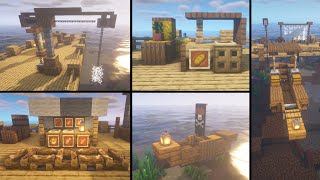 Minecraft: 25+ Medieval Harbor Build Hacks and Ideas!