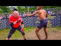Old head black belt makes quick work of his opponent